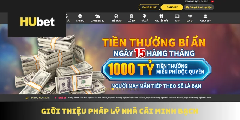 Giới thiệu pháp lý nhà cái minh bạch